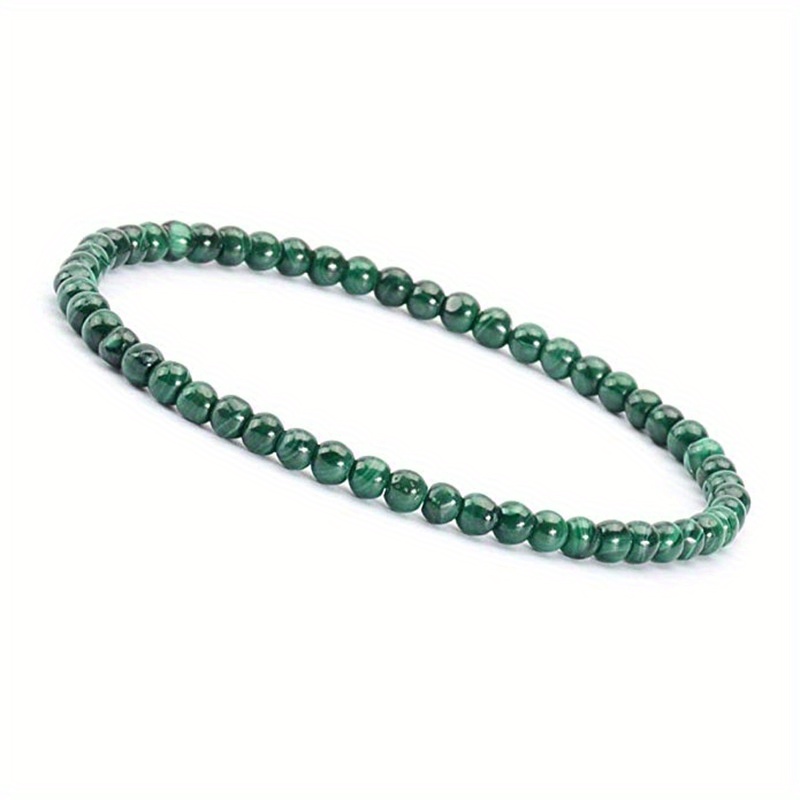 4MM Bead Mini Gemstone Bracelet for Women Men